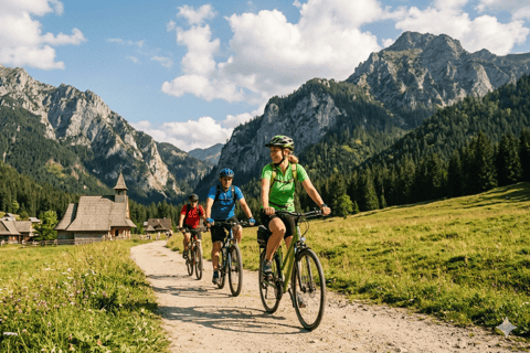 Zakopane: Chochołowska Valley Bike Tour with Transfer Zakopane: Chochołowska Valley Bike Tour with Transfer e-bike
