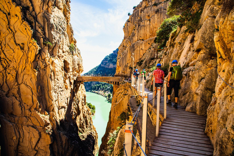 From Malaga and Costa del Sol: Excursion to Caminito del Rey English Tour
