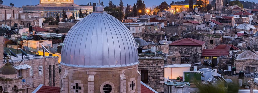 Från Ashdods hamn: Jerusalem och Betlehem Small Group Tour