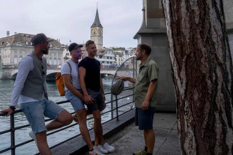 Zurich: LGBTQ city tour through Zurich incl. raclette LGBTQ city tour through Zurich incl. raclette