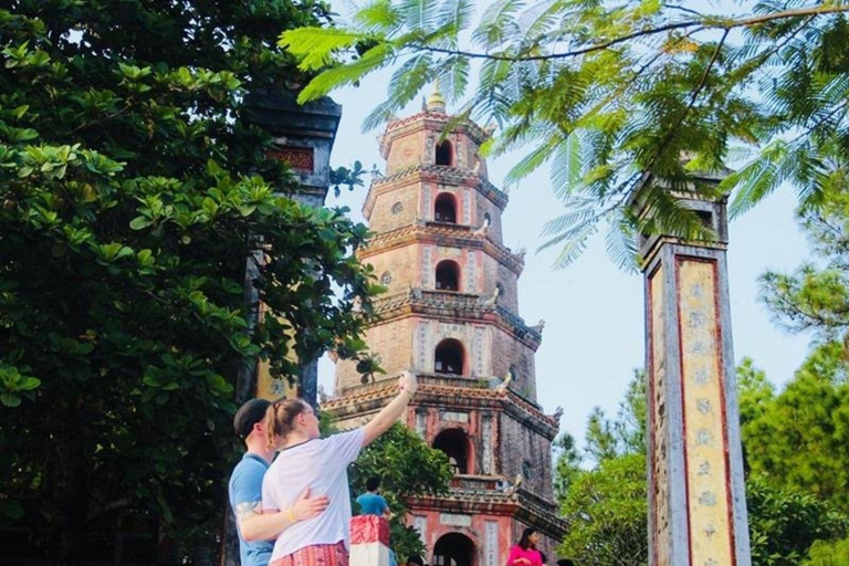 Hue Sunset: Water Park, Hills & Pagoda with Local Dessert Hue Sunset Private Tour