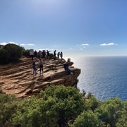 Cassis, Calanque von Port Miou und Cap Canaille von Aix aus