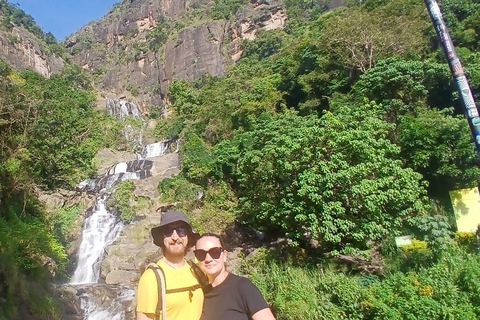 ELLA Lipton Seat Tea Test & Pluck 9Arch, Waterfalls, & Food Lipton's Seat, Little Adam Peak, 9 Arch, Ravana Waterfalls