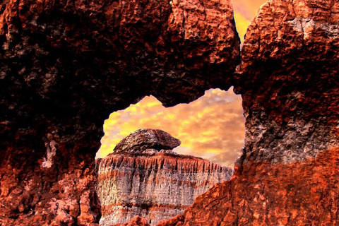 From Zhangjiajie: Guzhang Red Stone Forest & Furong Town