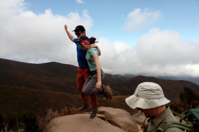 ESCURSIONE DI 2 GIORNI SULLA VIA DEL MACHAME PANORAMICA DELL&#039;ARRAMPICATA