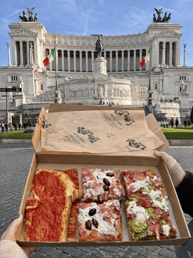 Rome: Vittoriano, Palazzo Venezia & 1824 Bakery Pizza Tour
