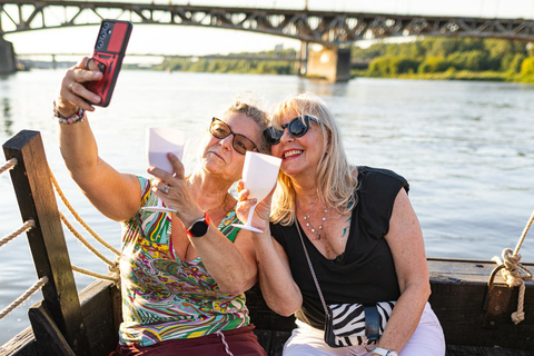 Warschau: avondrondvaart met drankje en audiogids