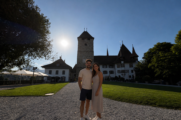 Interlaken: Wine & Cheese Tasting at Spiez Castle Vineyards