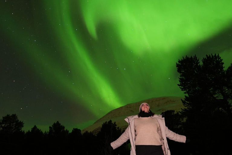 Tromsø: English/Spanish Aurora Pathfinder Tour with Photos Tromsø: English/Spanish Aurora Hunting Private Minibus Tour