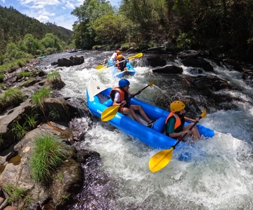 Alvarenga: 3-Hour Rafting Journey at Paiva River