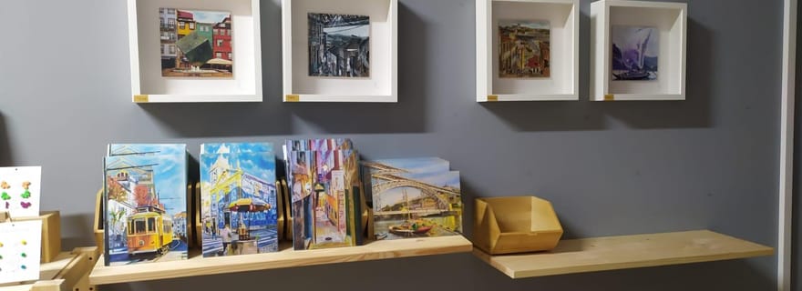 Porto : Cours de peinture acrylique et à l'huile avec un artiste local