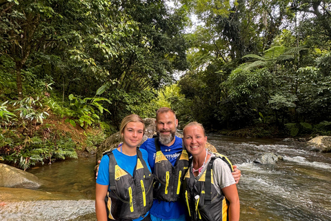 San Juan : Aventure sur le toboggan aquatique d'El Yunque avec transport