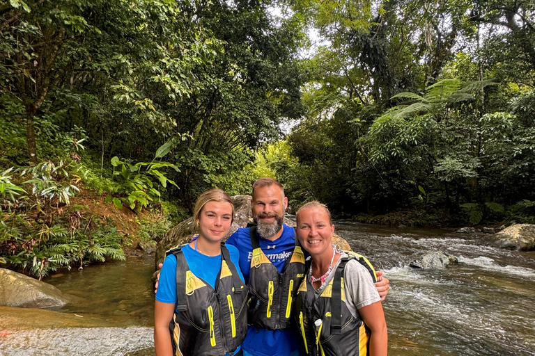 San Juan : Aventure sur le toboggan aquatique d'El Yunque avec transport