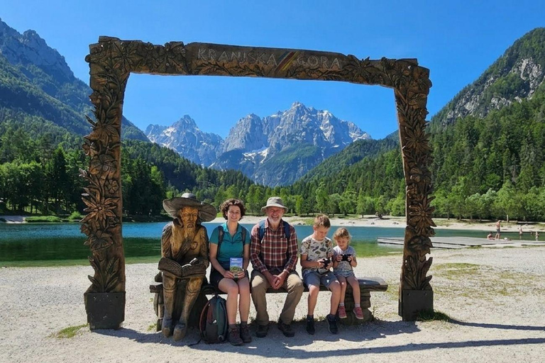 From Bled/Bohinj: Julian Alps & Italy Day Trip with Guide