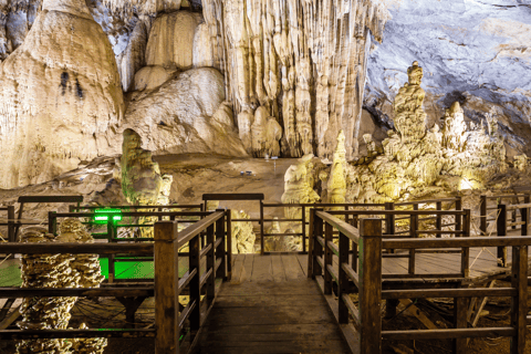 Phong Nha Cave & Paradise Cave: Guided Tour Boat & Explore Group Tour with Drop-Off in Hue