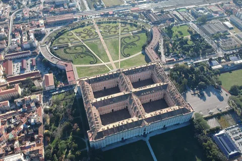 Kungliga palatset i Caserta tur