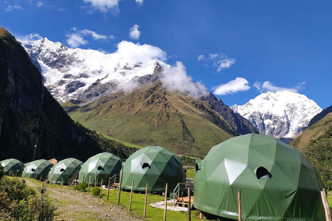 &quot;Glamping Sky Lodge Domes &quot;Randonnée de 4 jours dans le Salkantay au Machu Picchu