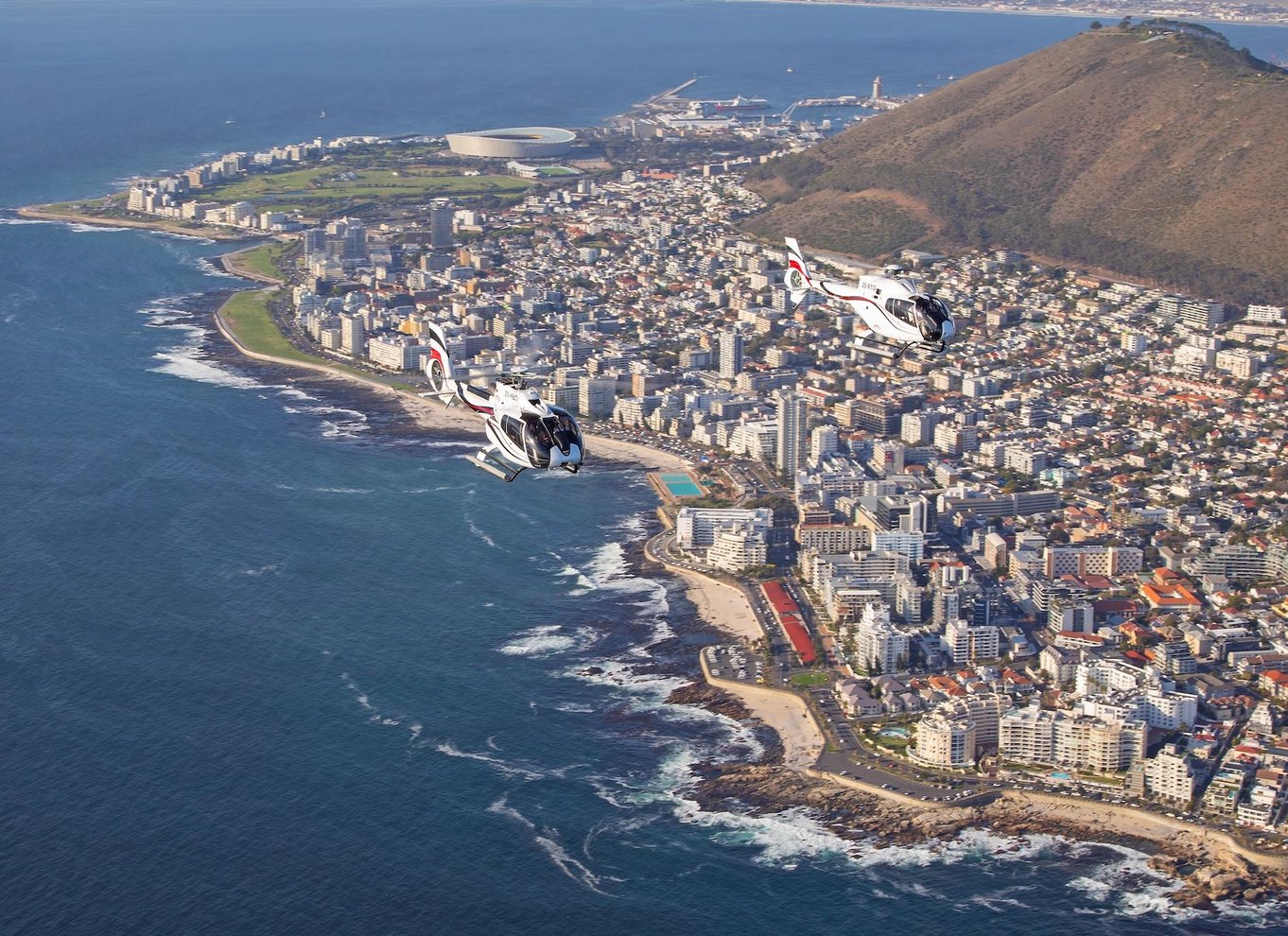 Cape Town: 12-minutters byrundvisning i helikopter