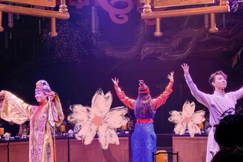 Beijing: Imperial Themed Banquet with Opera and Costume Lunch/Dinner 4th-6th Row Seat (Most Discounted)