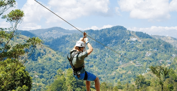 Ella: Zipline Adventure with Mini Adam&#39;s Peak Views