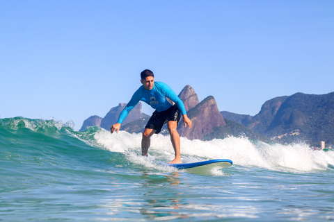 Rio de Janeiro: Surf school with all materials included Surf lessons: Ipanema and Copacabana rivers