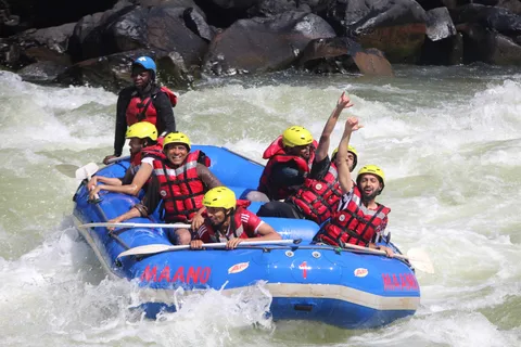 From Livingstone & Victoria Falls: Rafting & Safari Combo
