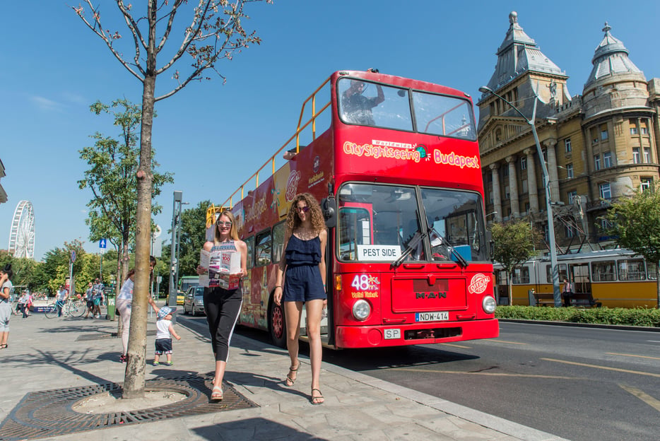 Budapest: Tour della città in autobus Hop-on Hop-off &amp; Extra