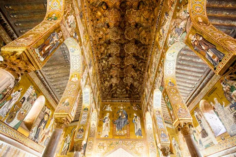 Golden Palermo: Visit the Cathedral, Royal Palace, and Palatine Chapel