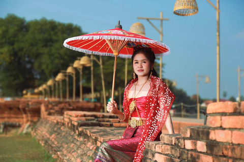 Ayutthaya: Tuk-Tuk Tour Options Boat Trip or Thai Costume Half Day Tuk-Tuk Heritage Tour