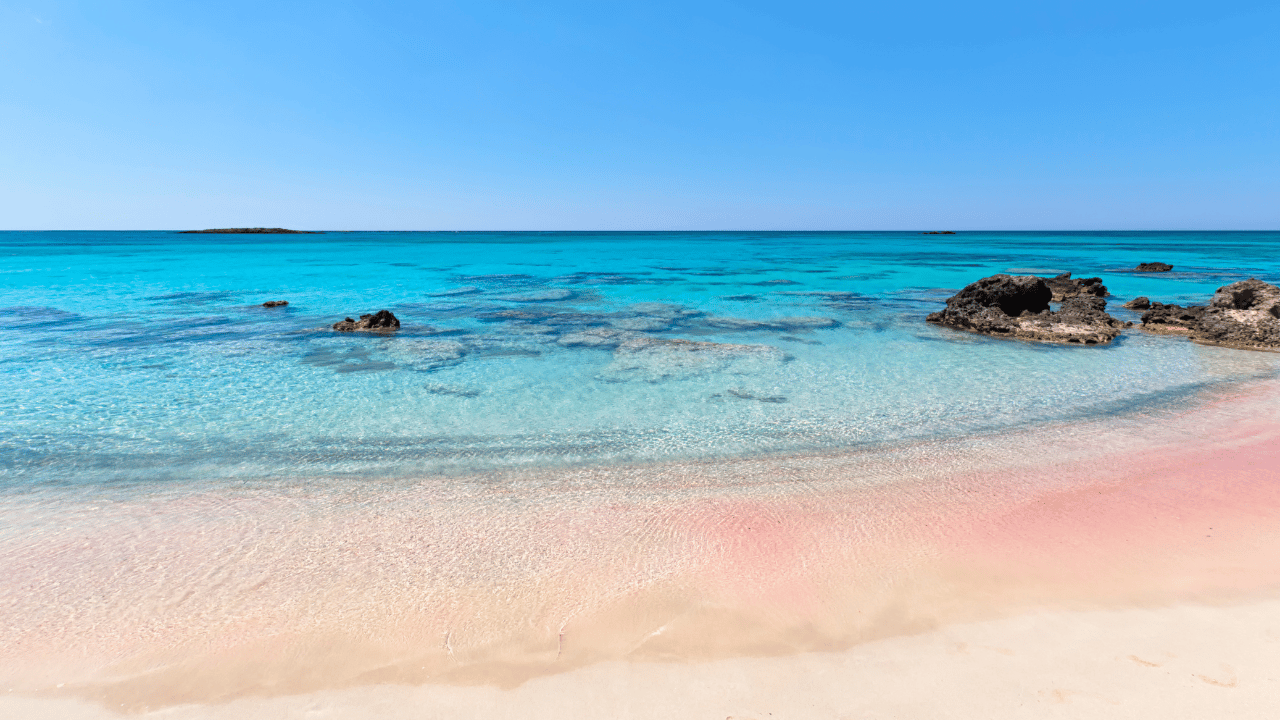 Von Rethymno: Geführte Tour zum Elafonisi-Strand mit Abholung