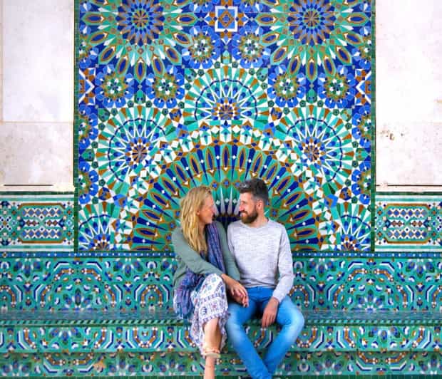 Au départ de Marrakech : Excursion d'une journée à Casablanca avec guide de région - medina