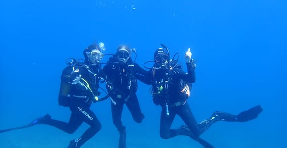 Paros: Small-Group Scuba Dive for Uncertified Beginners