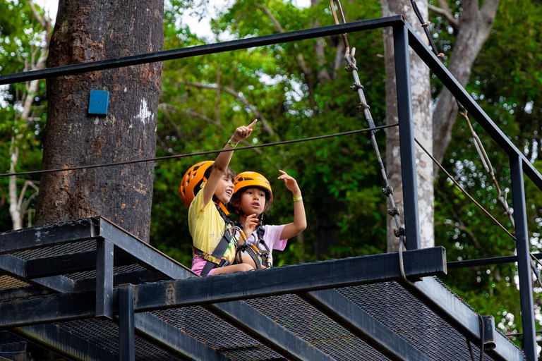 Phuket: Rainforest Eco Zipline Expedition 32 Platforms