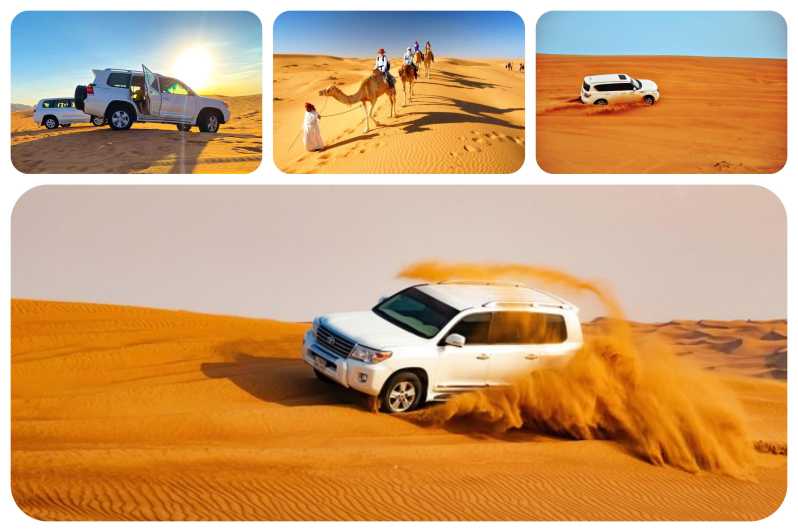 Doha: Private Desert Safari with Sand Boarding & Camel Ride