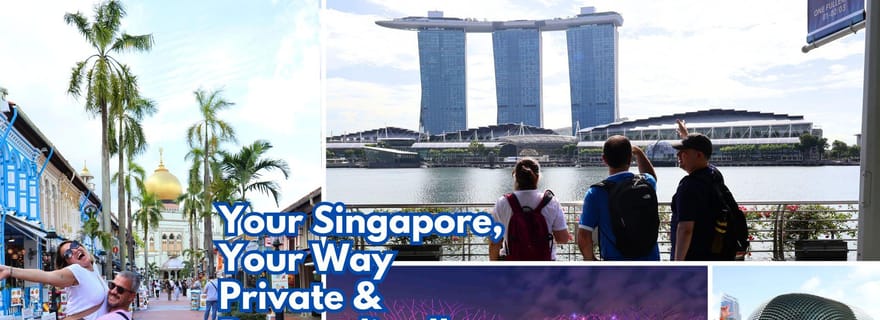 Meilleure visite privée personnalisée de Singapour avec un guide local