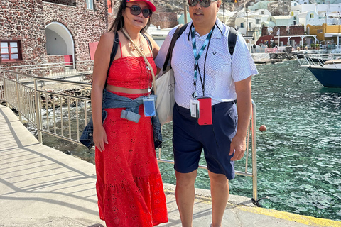 Santorin : visite des temps forts avec Oia et Pyrgos MegaloxoriSantorin : visite des temps forts avec Oia, Pyrgos et Megalochori