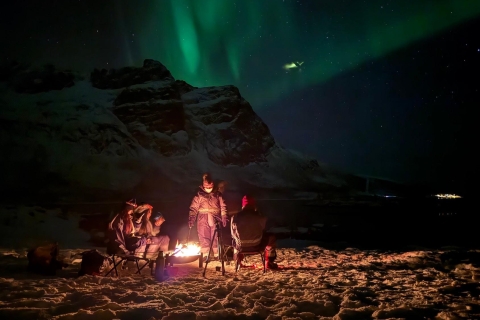 Tromsø: Nordlicht-Tour mit warmen Speisen und Getränken