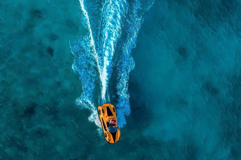 Nungwi/Kendwa: Jet Car Ride Adventure with Drone Footages Jet Car Ride with Drone Footage (Pickup Included)