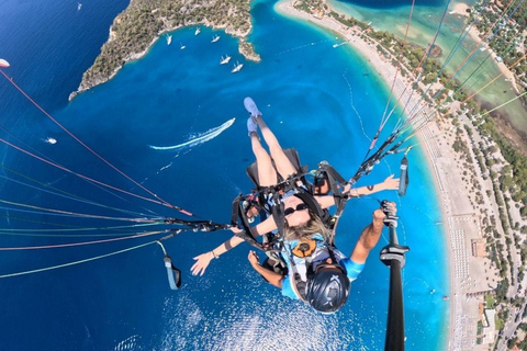 Fethiye: Fly and Dive, Paragliding and Scuba Diving Together, Transfer Included