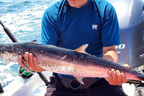 Maputo: Excursión de un día de pesca en alta mar en la isla de InhacaMaputo: excursión de un día para pescar en alta mar en la isla Inhaca