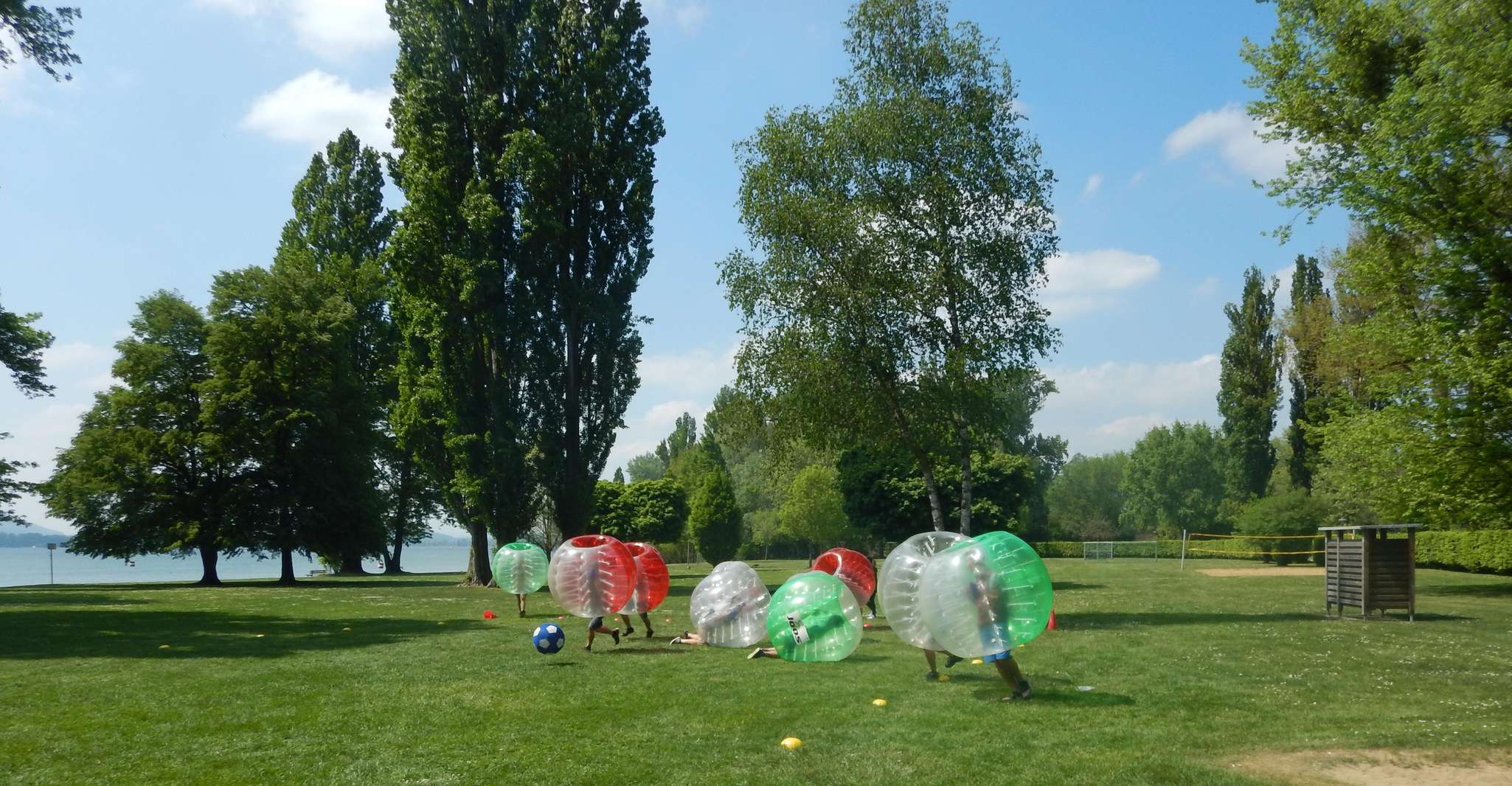 RADOLFZELL, BOBLE SOCCER LOOPHBALL SUL LAGO - Housity