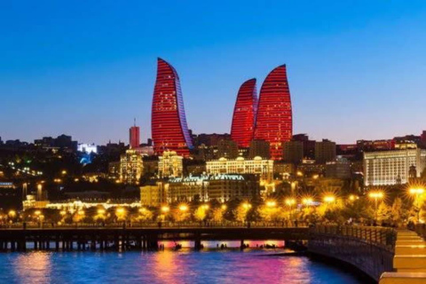 Baku: City Tour Hop-on Hop-off Bus with Audioguide