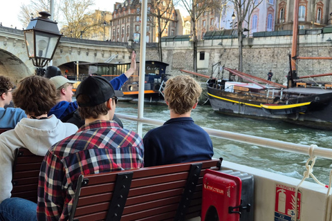 Seine River Sightseeing Guided Cruise Vedettes du Pont Neuf Departure Time - 12:00 pm