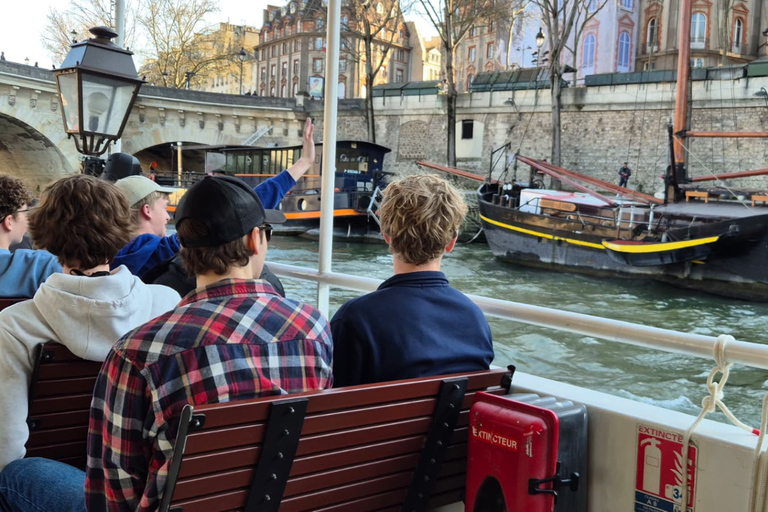 Seine River Sightseeing Guided Cruise Vedettes du Pont Neuf Departure Time - 12:00 pm