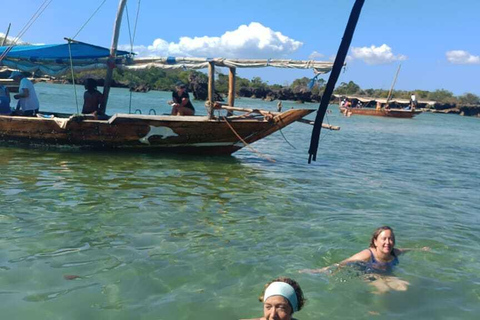 Zanzibar;Blue Safari Snorkeling & Blue Lagoon with BBQ lunch Pickup anywhere (All inclusive)
