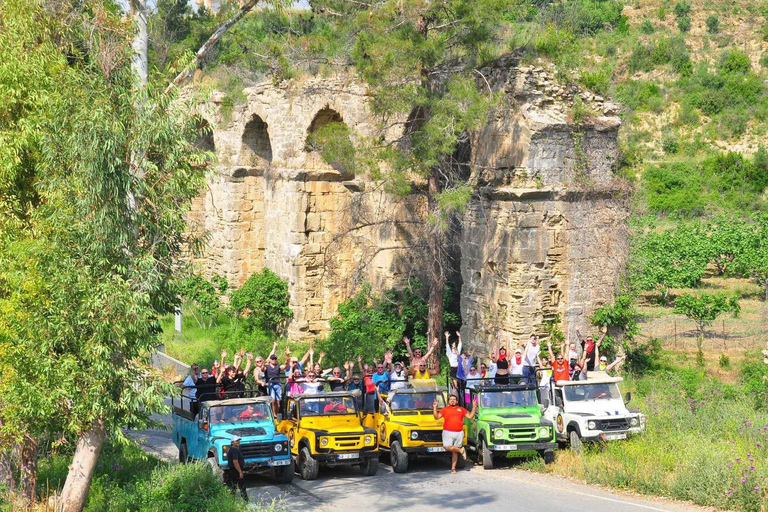 Alanya: Sapadere Canyon Jeep Safari w/ Dim River & Dim Cave Jeep Safari Excluding Entry Fee Of Dim Cave