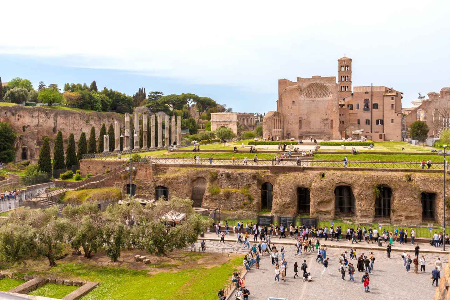 Rome: Colosseum, Forum, and Palatine Tour
