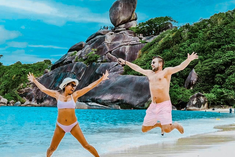 Phuket/Khao lak: Similan Islands Speed Catamaran Day Trip Speed catamaran Trip withPickup(Excludes National Park Fee)