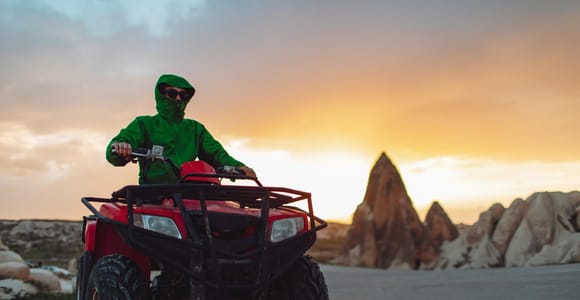Cappadocia:Göreme ATV Sunset or Daytime Tour