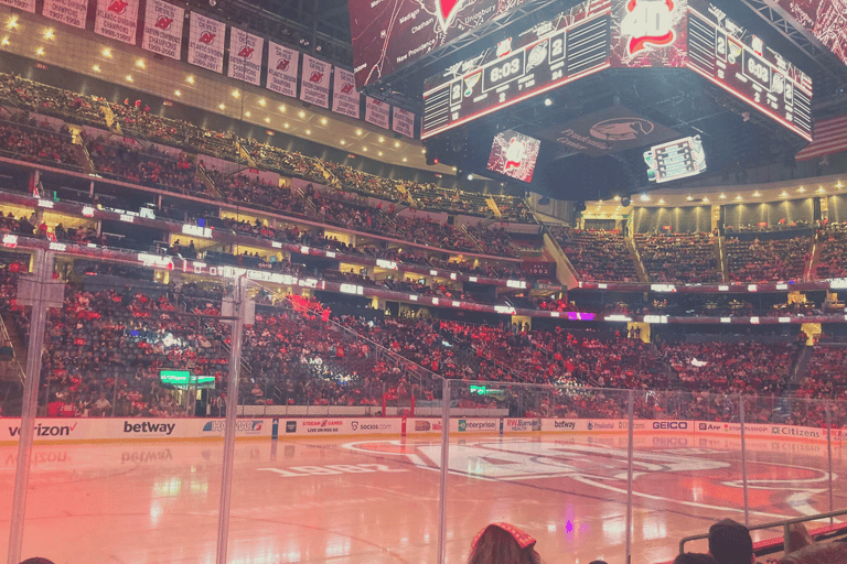 Newark: New Jersey Devils Ice Hockey Game Ticket Upper Goal